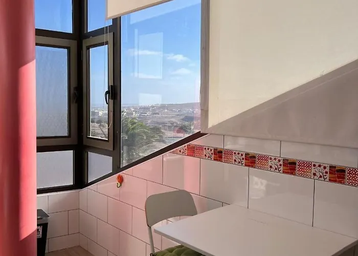 La Majorera Luminoso De 3 En Appartement Puerto del Rosario (Fuerteventura)